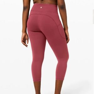 Lululemon Invigorate high rise crop 23"
